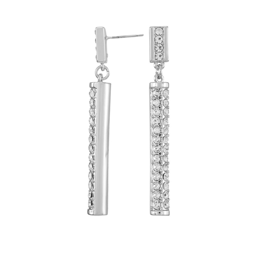 Vince Camuto Earrings orecchini pendenti cristallo argento