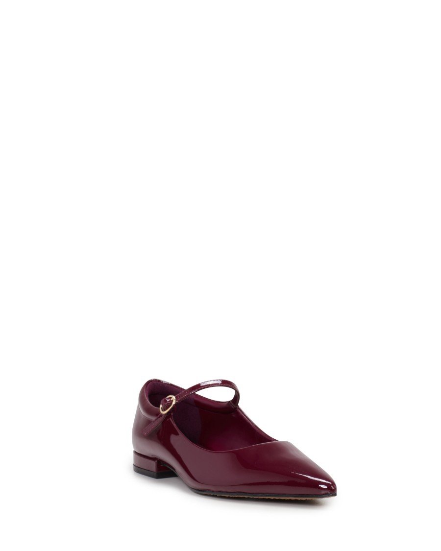 Vince Camuto Eloise Mary Jane Flat Ballerina Punta Affusolata