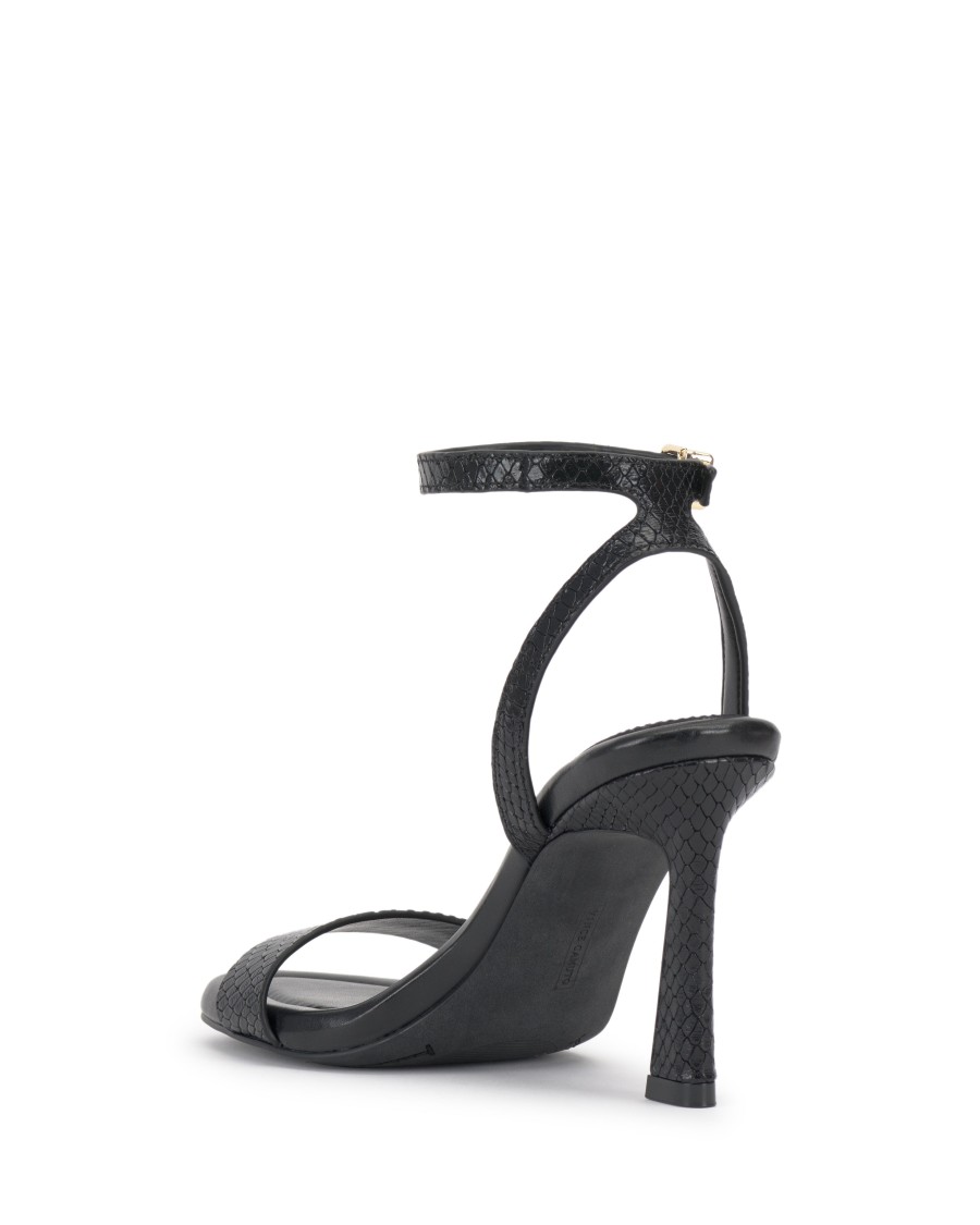 Vince Camuto Penelopy sandalo stampa serpente tacco