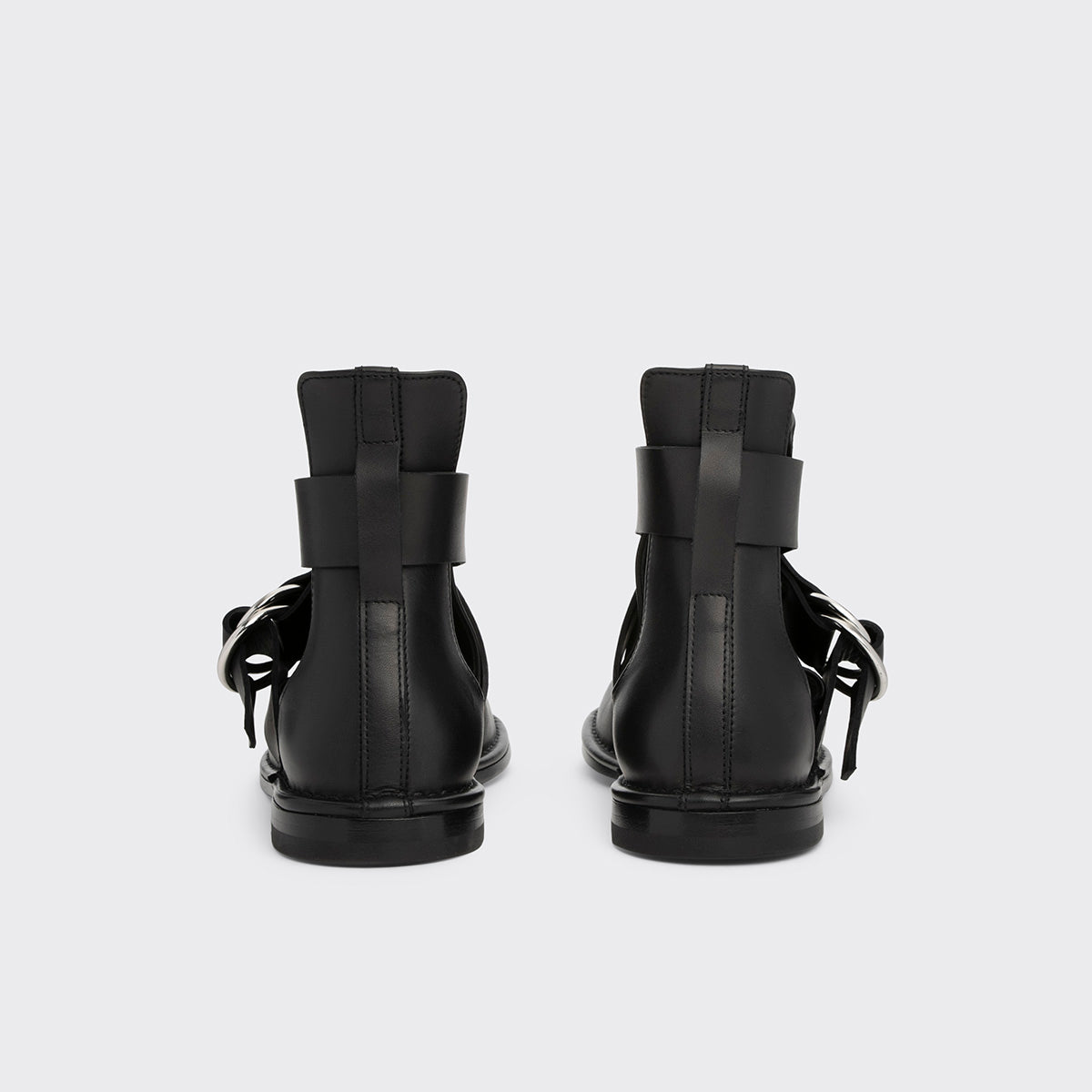 Pierre Hardy Frances stivaletti donna neri pelle tacco 10 mm
