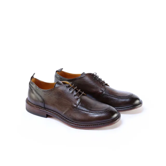 Ton Goût Fredy T.Moro derby uomo pelle taglia 39-41 tacco 3 cm