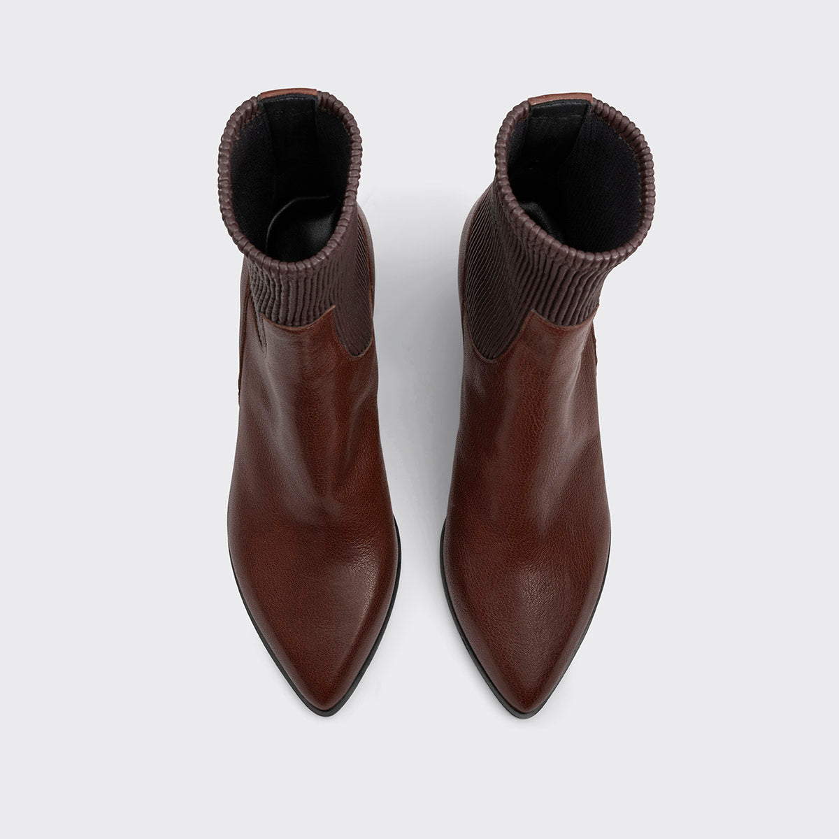 Pierre Hardy Rodeo stivali pelle marrone tacco 70