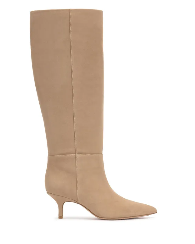 Vince Camuto Tansie stivali alti tacco gattino