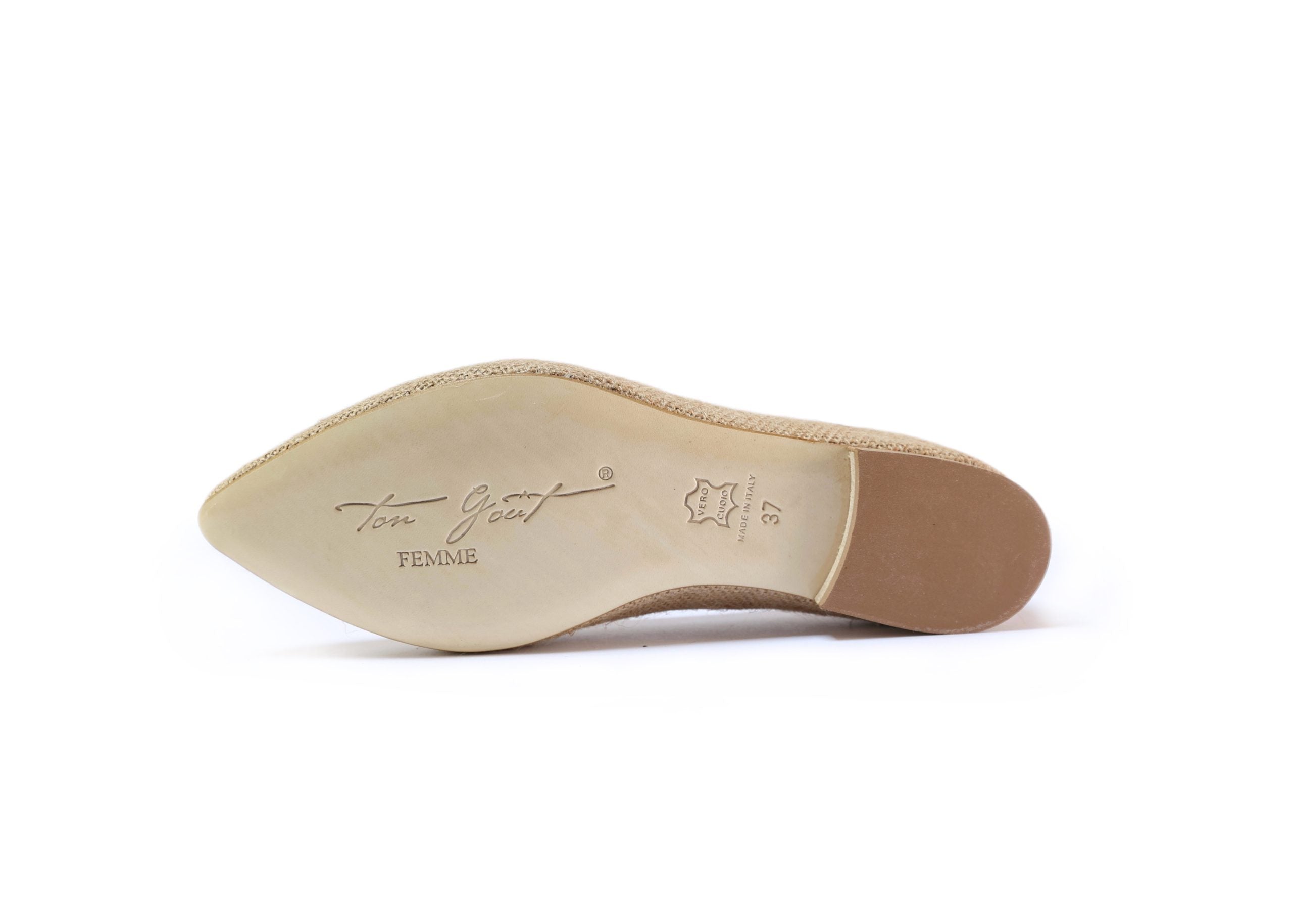 Ton Goût Rome ballerine donna tessuto multicolore
