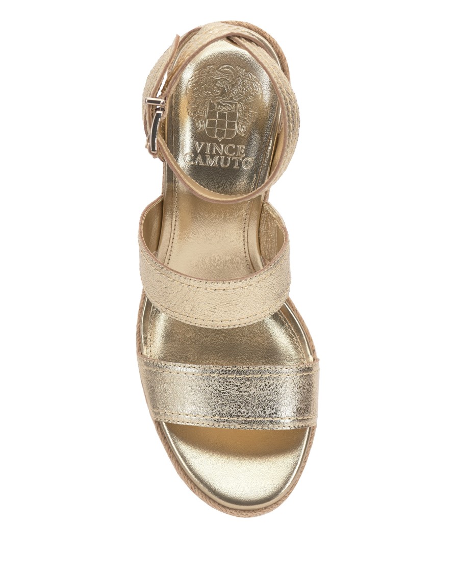 Vince Camuto Esmia Sandalo Zeppa Espadrillas Donna
