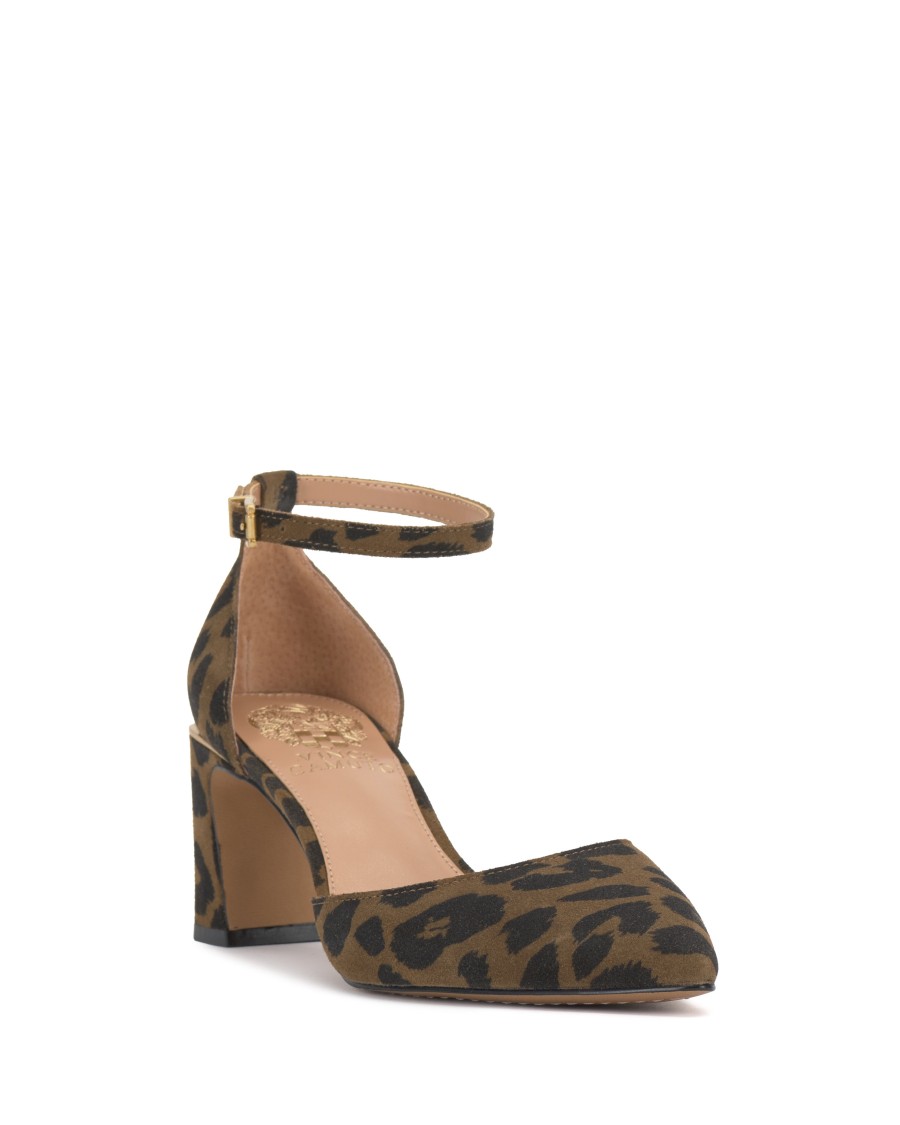Vince Camuto Hendriy Décolleté Pelle Tacco Largo