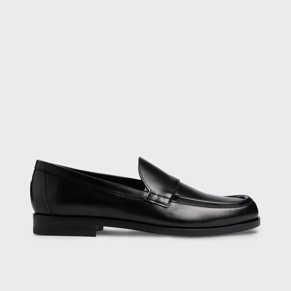Pierre Hardy Hardy Mocassini Donna Nero Pelle 38 Suola Cuoio