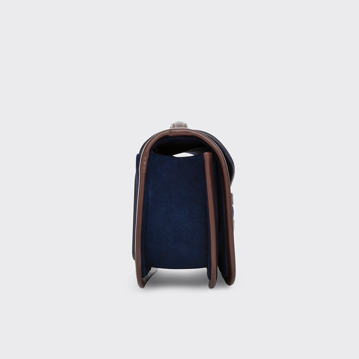 Pierre Hardy Alpha XR04 borsa maxi blu tracolla pelle