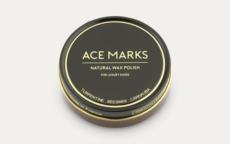 Ace Marks lucido scarpe cera naturale 50 ml alta lucentezza