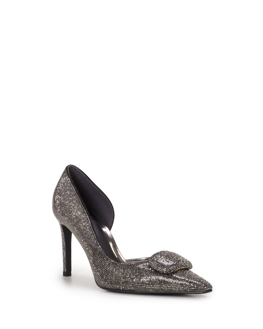 Vince Camuto Emelias décolleté glitter strass tacco a spillo