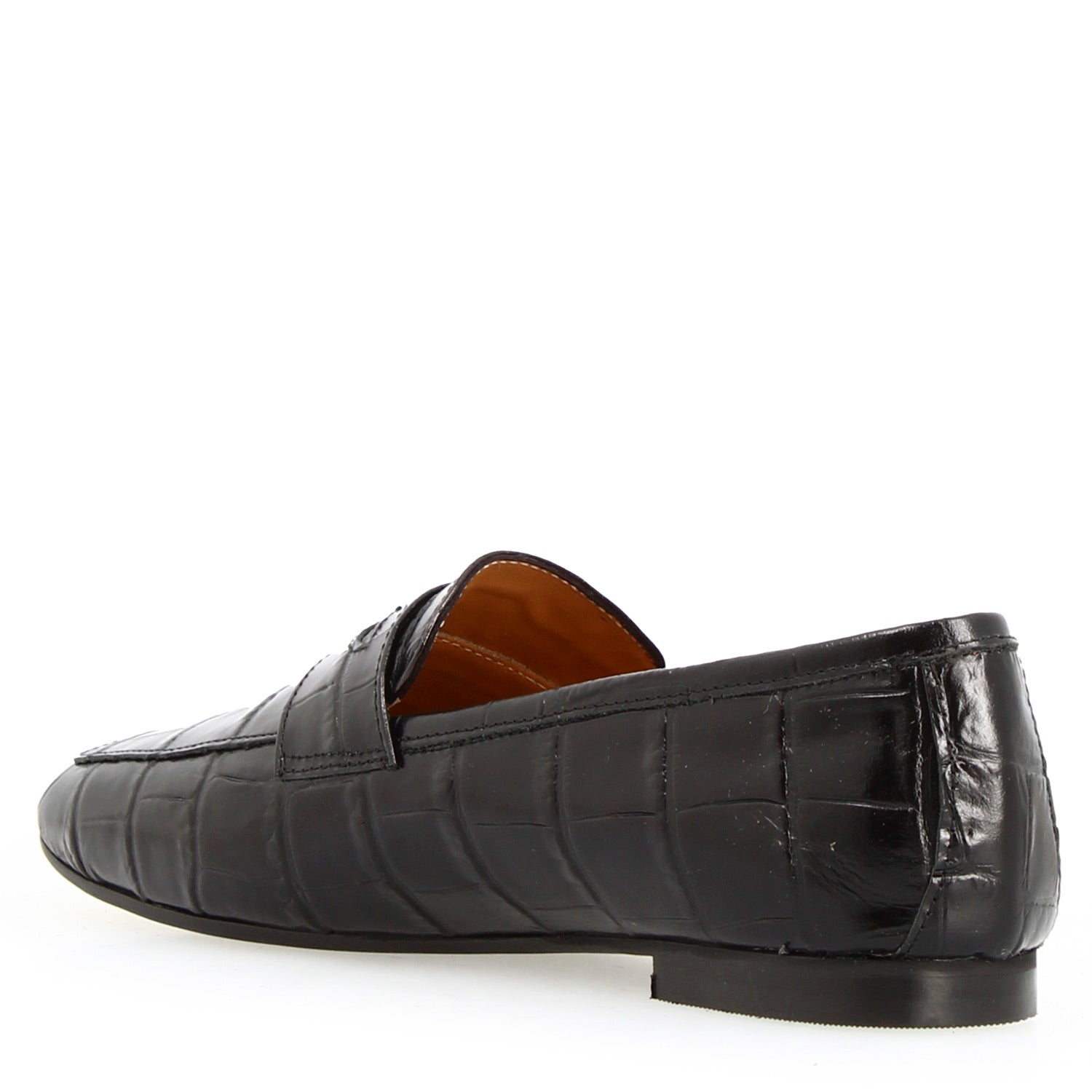 Leonardo Shoes Artemide20 mocassini donna pelle nero cocco