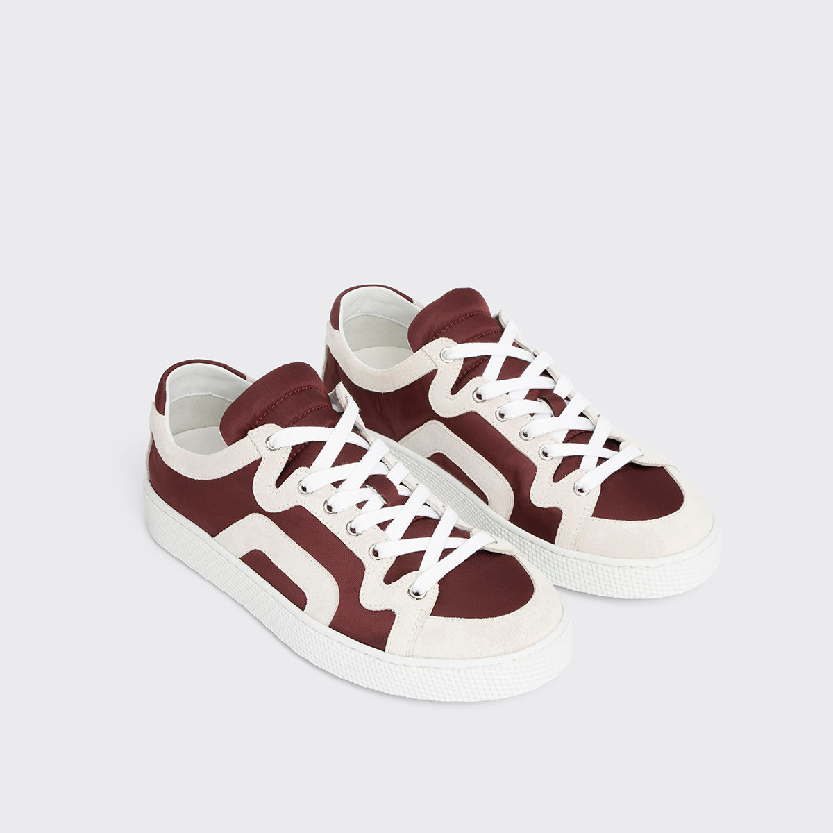 Pierre Hardy Alpha sneakers donna bordeaux pelle