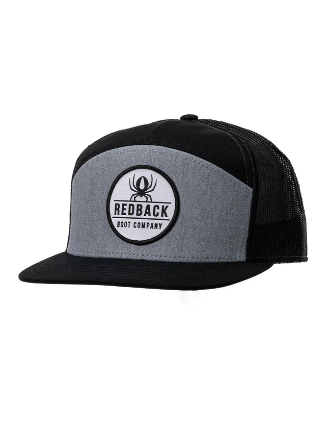 Redback Byron Bay cappello trucker grigio nero