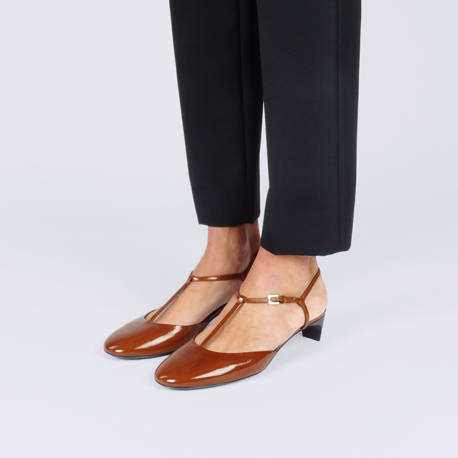 Pierre Hardy Danielle Décolleté donna marrone tacco 3,5