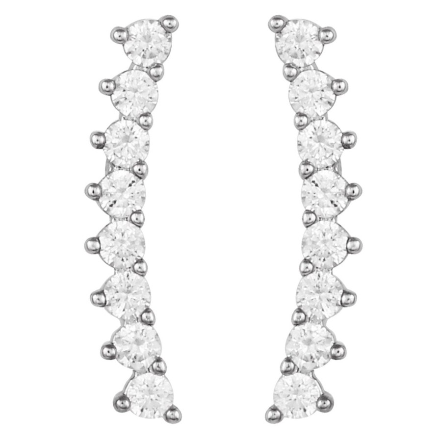Vince Camuto Earrings orecchini climber zirconi donna