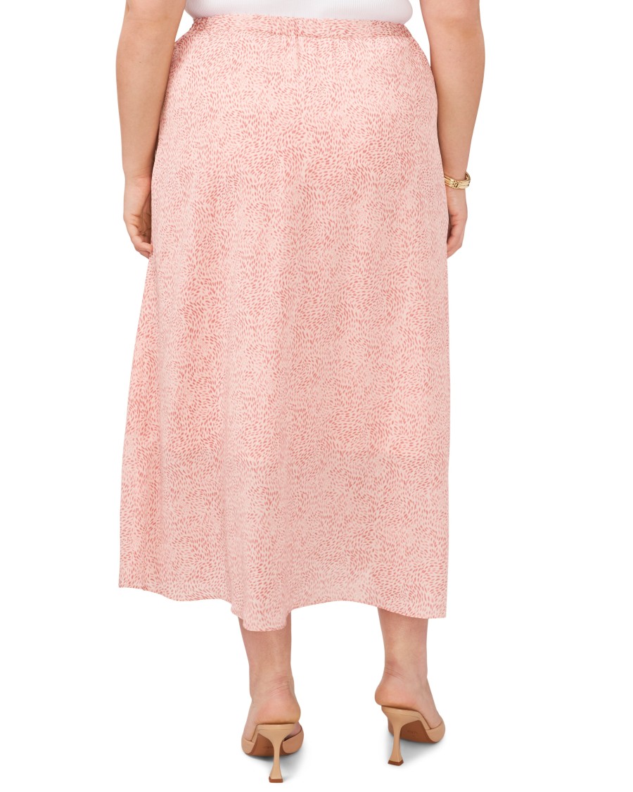Vince Camuto gonna midi incrociata pois taglie forti