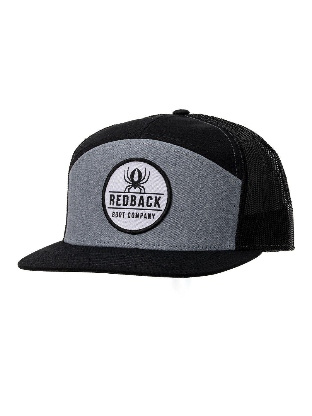 Redback Byron Bay cappello trucker grigio nero