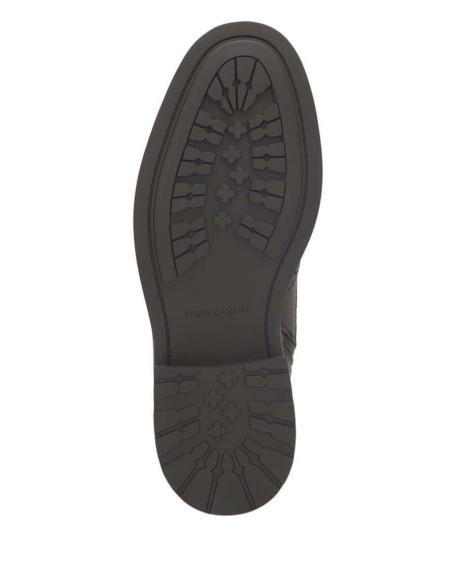 Vince Camuto Jaycob stivale uomo vernice brogue wingtip