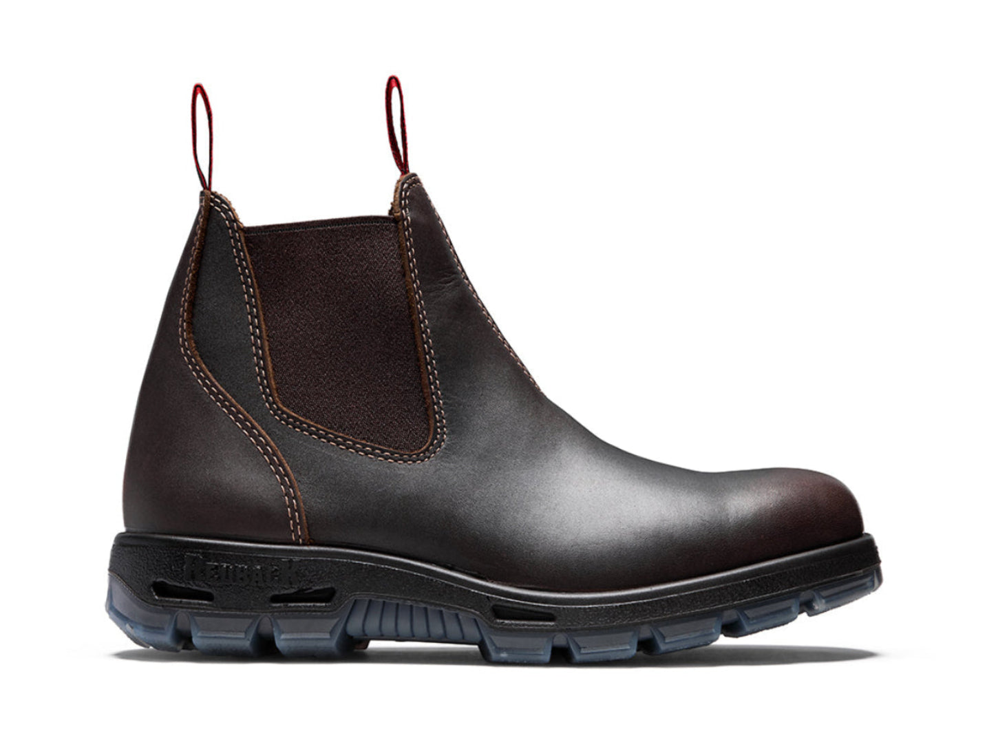 Redback Steel Toe Great Barrier stivali antinfortunistici marroni impermeabili