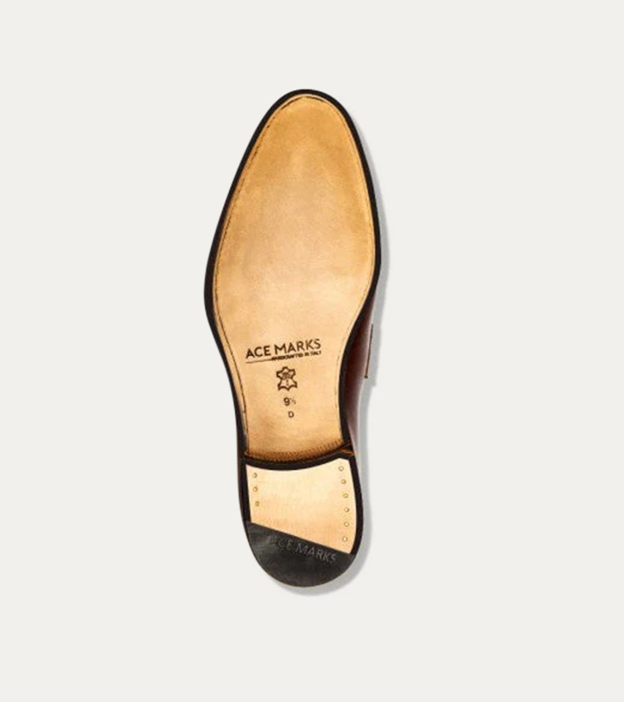 Ace Marks Kendrick scarpe eleganti uomo marrone antique