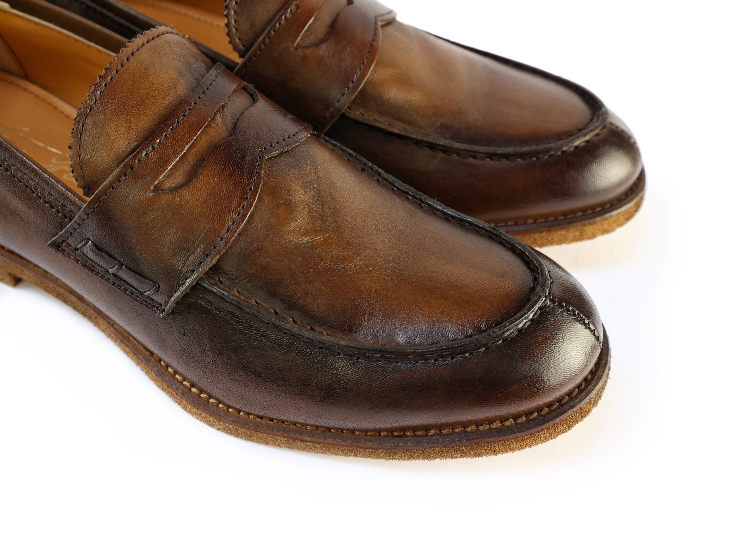 Ton Goût College mocassino uomo pelle cuoio 45