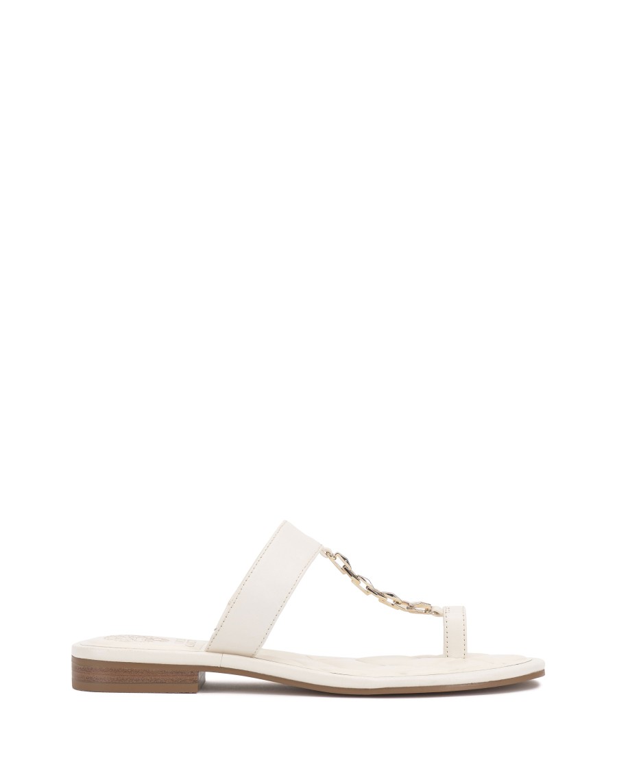 Vince Camuto Lexie Sandalo Donna Catena Oro Tacco Blocco