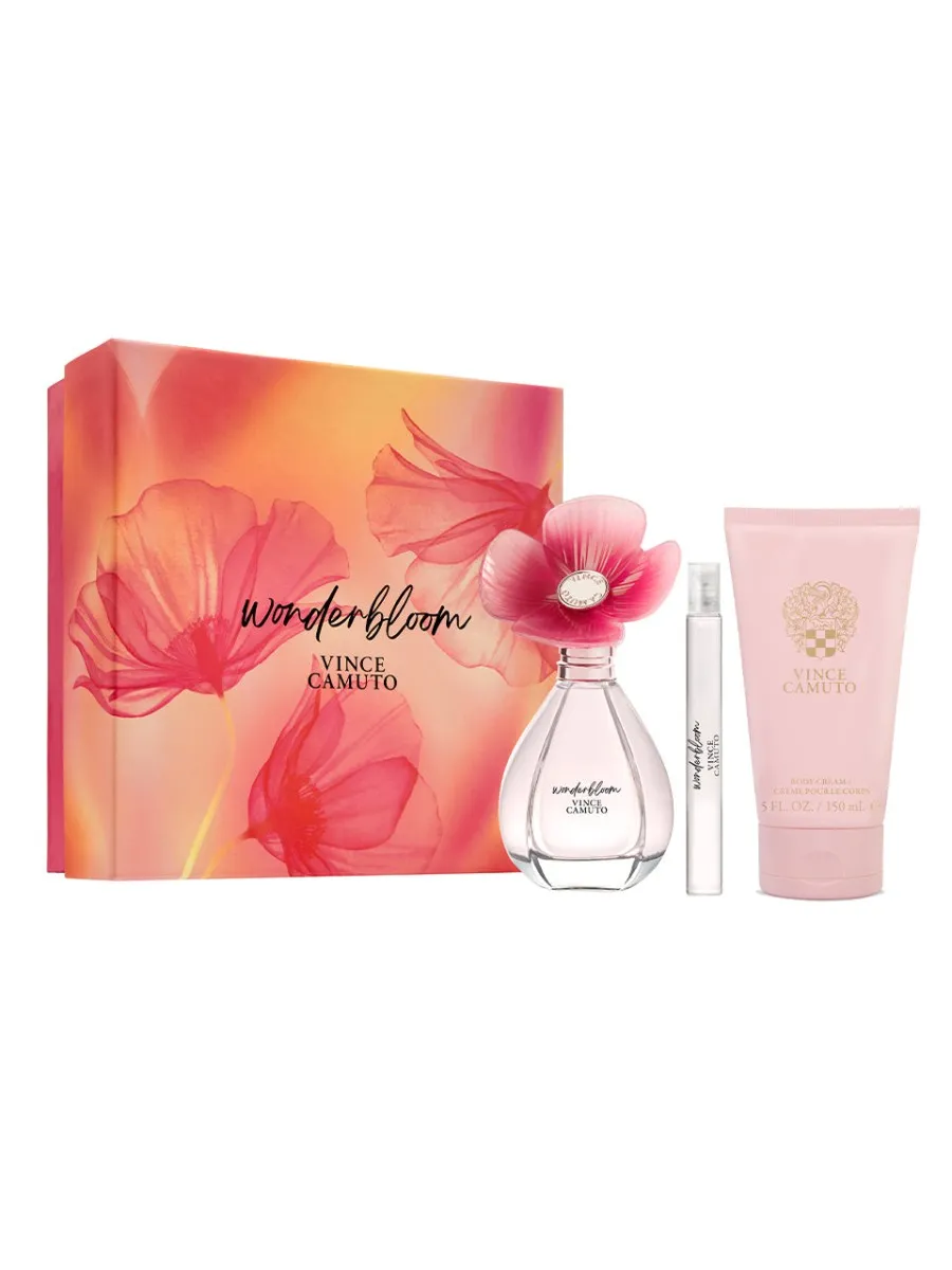 Vince Camuto Wonderbloom set profumo donna 3 pezzi floreale