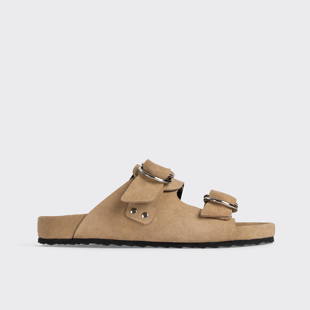 Pierre Hardy Beach Rider mules uomo beige scamosciati