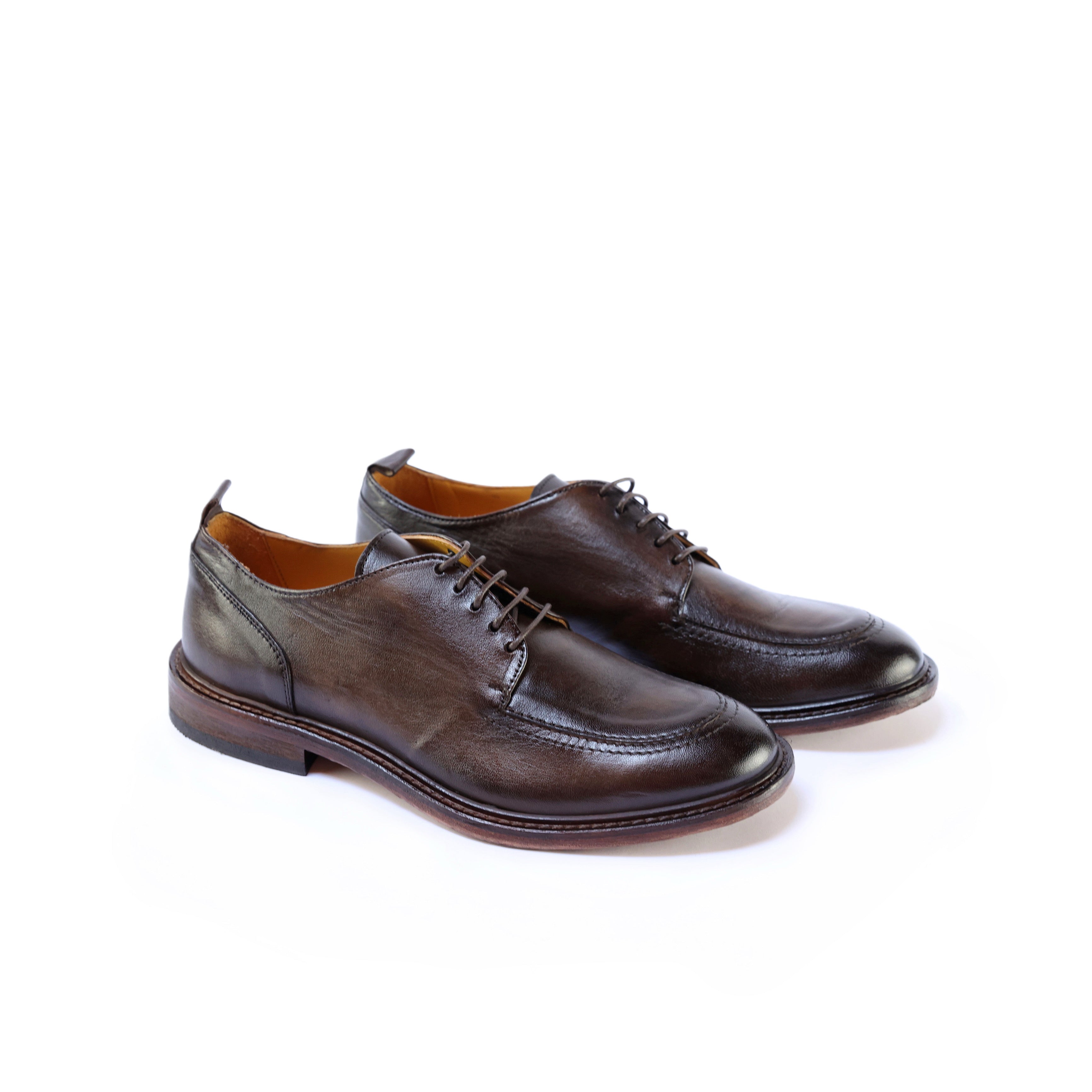 Ton Goût Fredy T.Moro derby uomo pelle taglia 39-41 tacco 3 cm