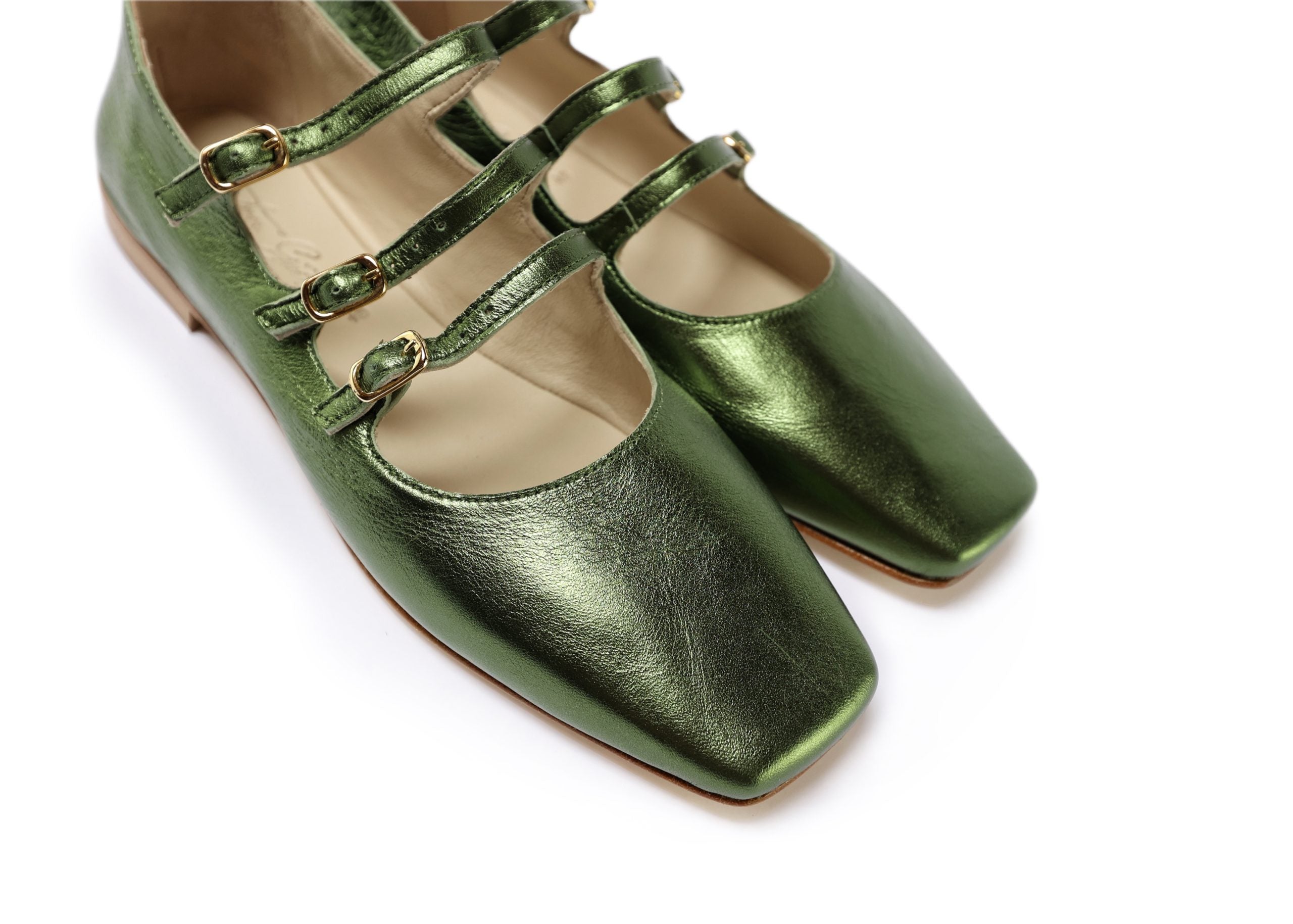 Ton Goût Paris Ballerina donna nappa militare