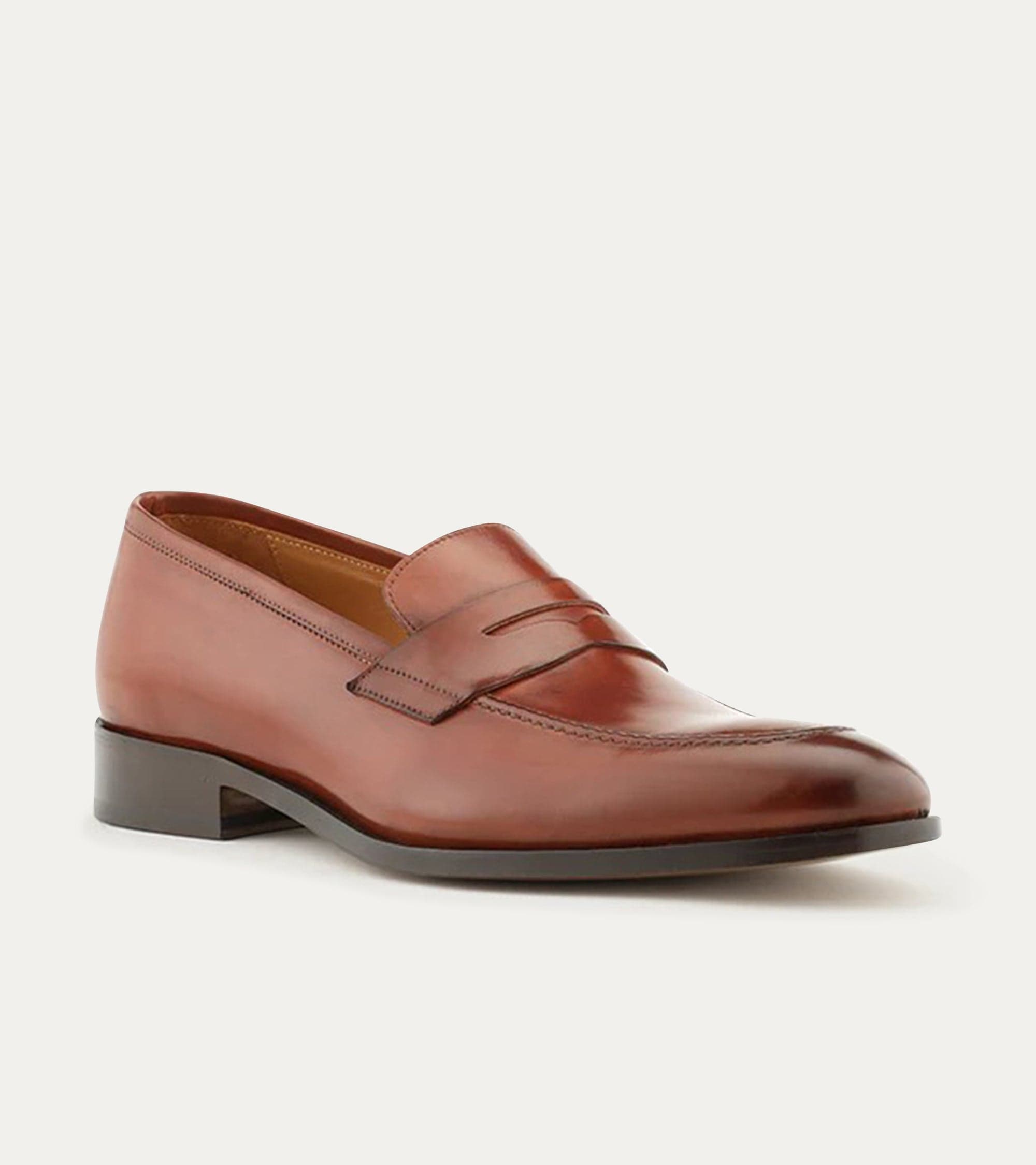 Ace Marks Greg Mocassino Uomo Cognac Antique