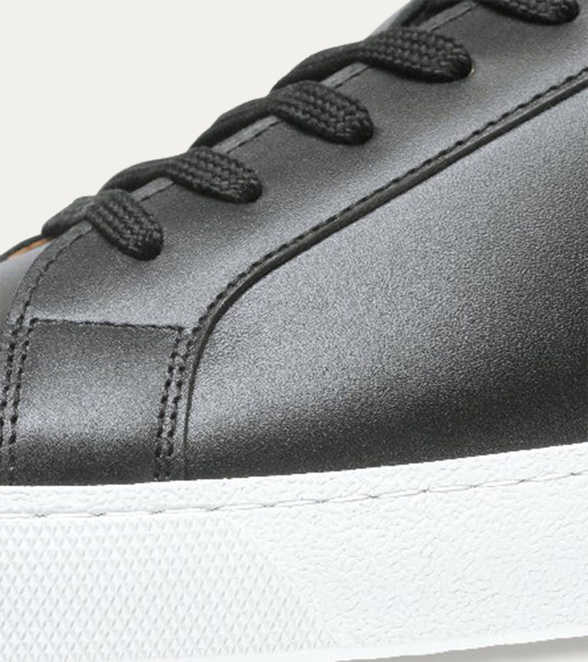 Ace Marks Lopro Dress Sneaker Black sneakers uomo pelle