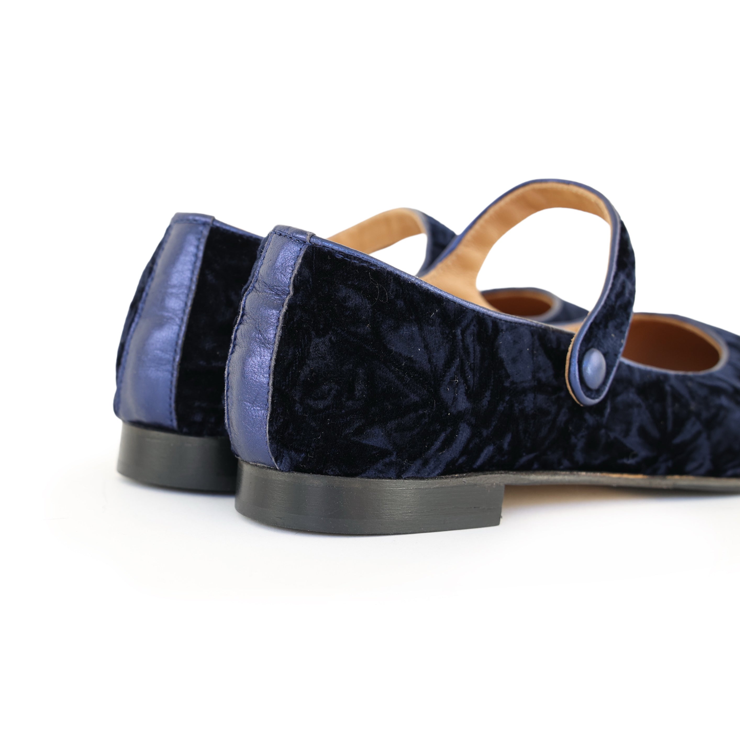 Ton Goût Angelica T.Moro ballerine pelle pony laminata