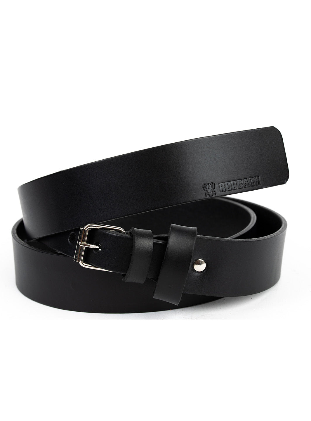 Redback Mechanic Belt cintura pelle nero taglia 30