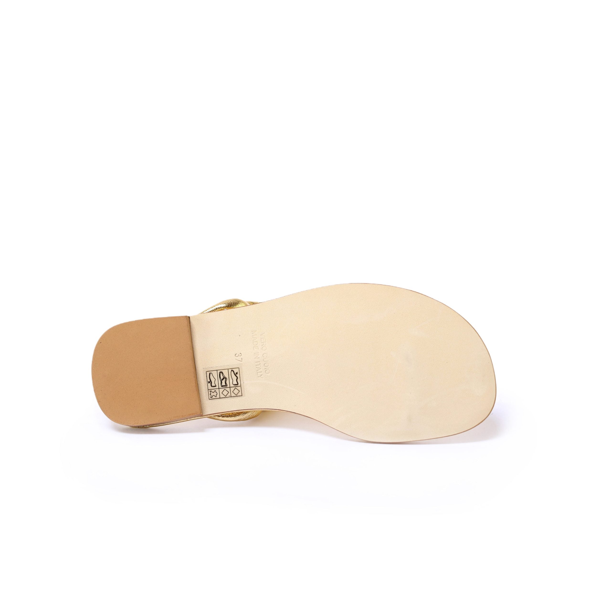 Ton Goût Arte-10 sandali donna blu nappa laminata