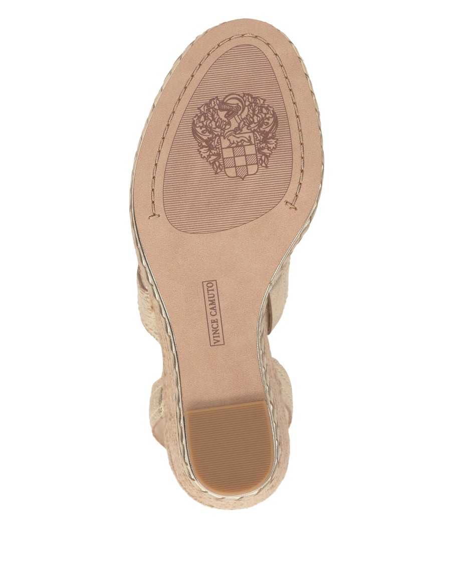 Vince Camuto Esmia Sandalo Zeppa Espadrillas Donna