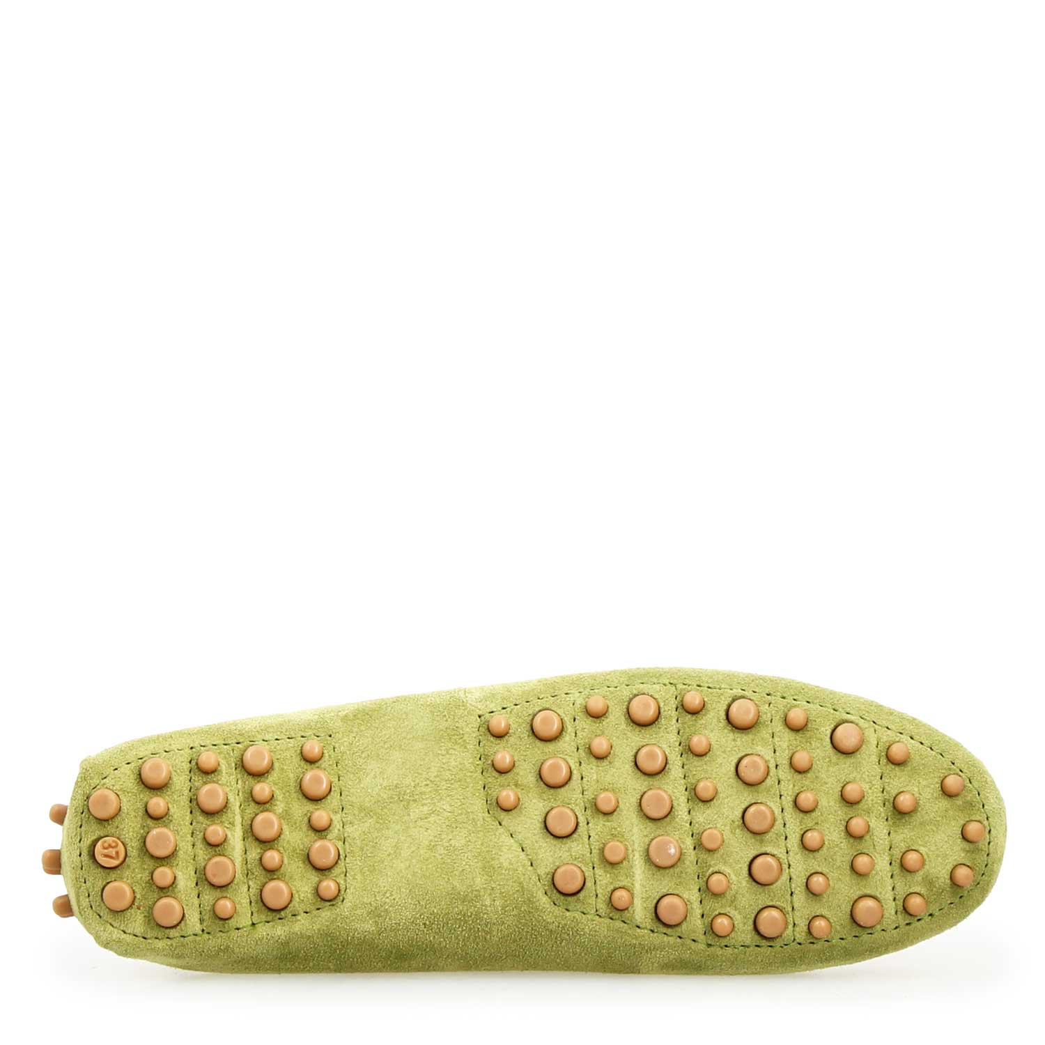 Leonardo Garda D. Verde Car Shoe Donna Camoscio Verde