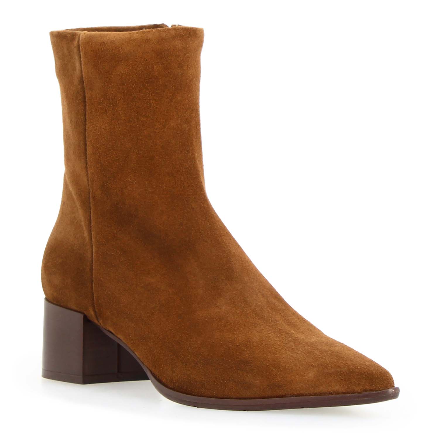 Leonardo Shoes Sibilla Stivaletti Donna marrone camoscio