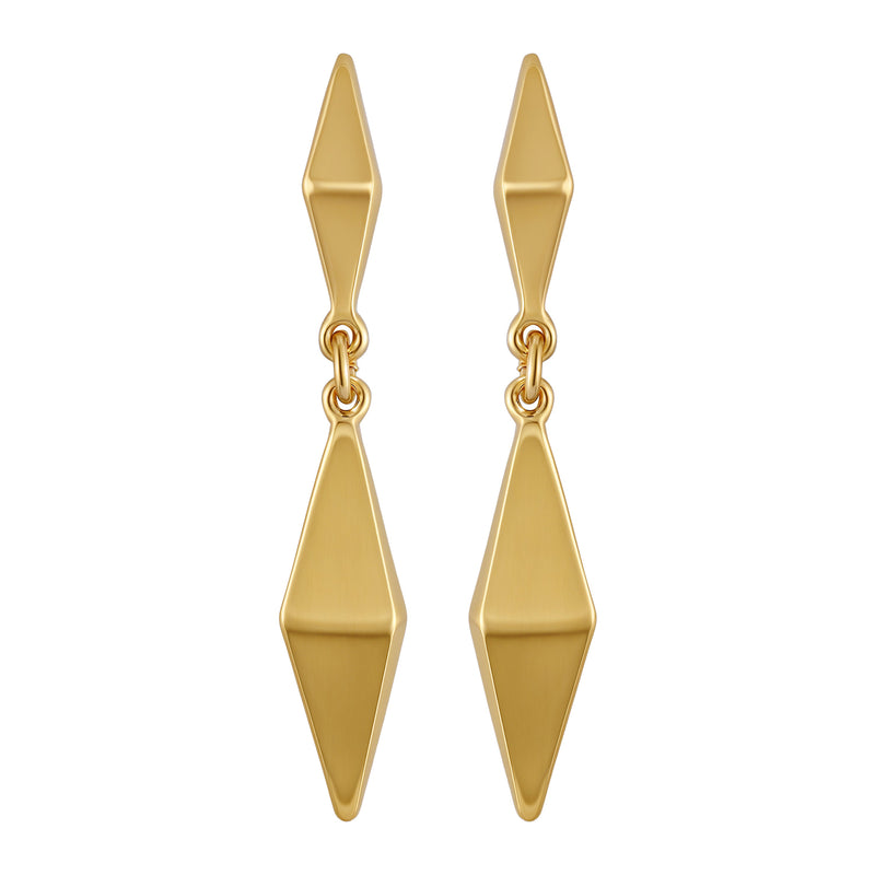 Vince Camuto Orecchini Geometrici Goldtone Diamante