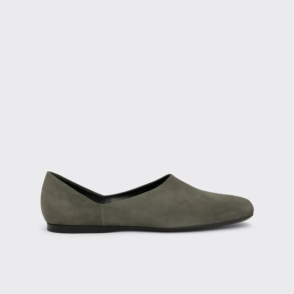 Pierre Hardy Pia slip-on kaki tacco basso pelle