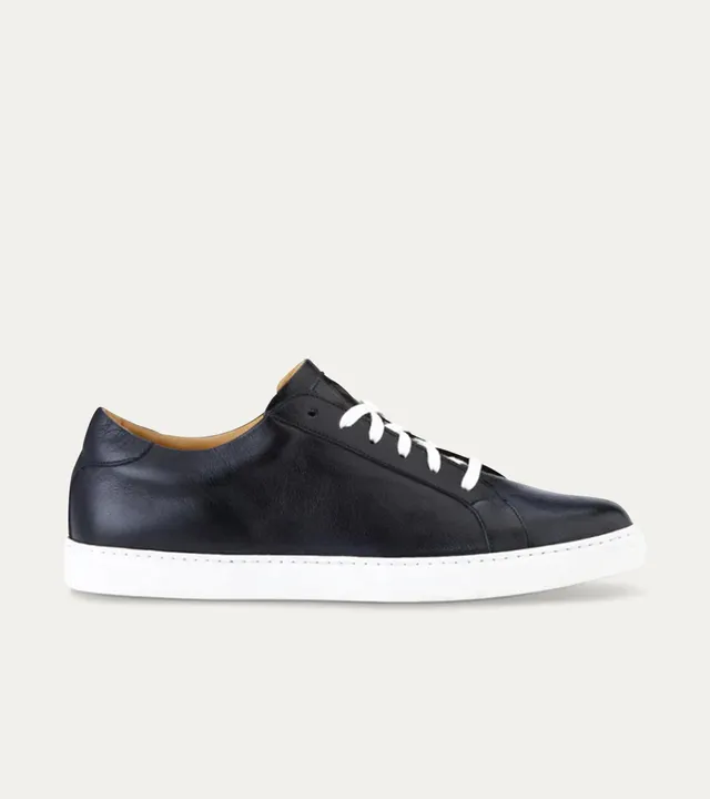 Ace Marks Wayne Black Buffalo Sneakers Uomo Nere Pelle