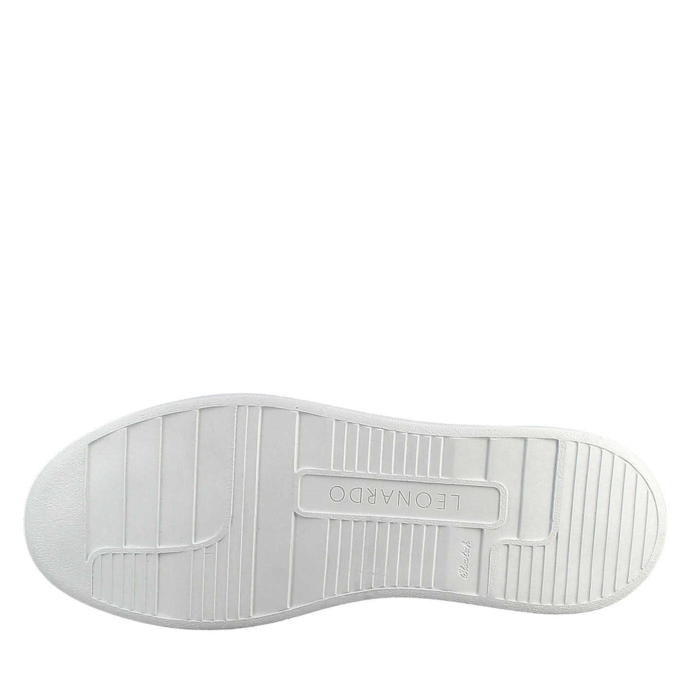 Leonardo Shoes Sneakers Uomo sneaker pelle liscia bianco