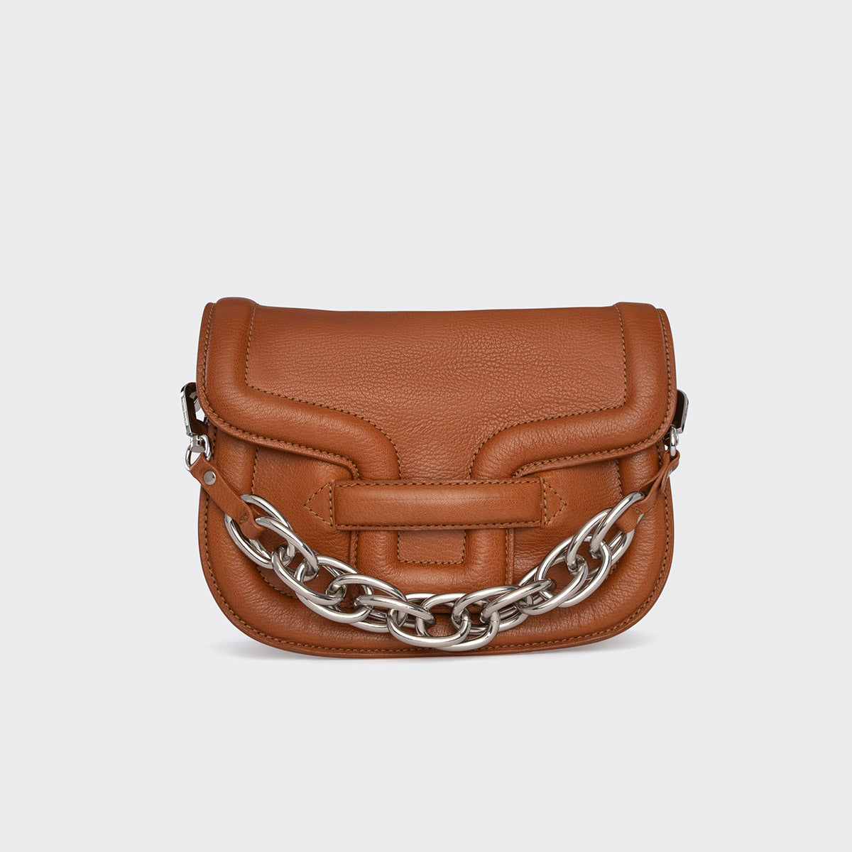 Pierre Hardy Alphaville mini bag donna camel catena
