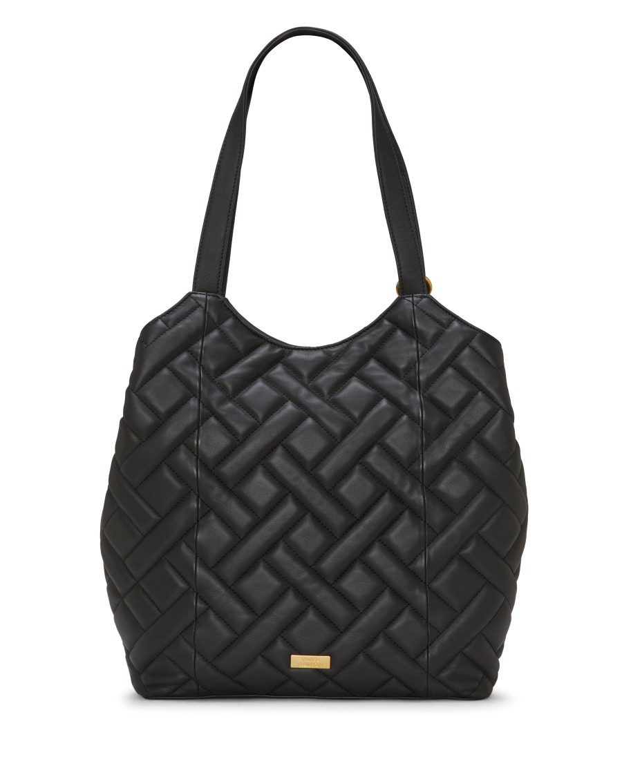 Vince Camuto Kisho tote bag trapuntata catena oro