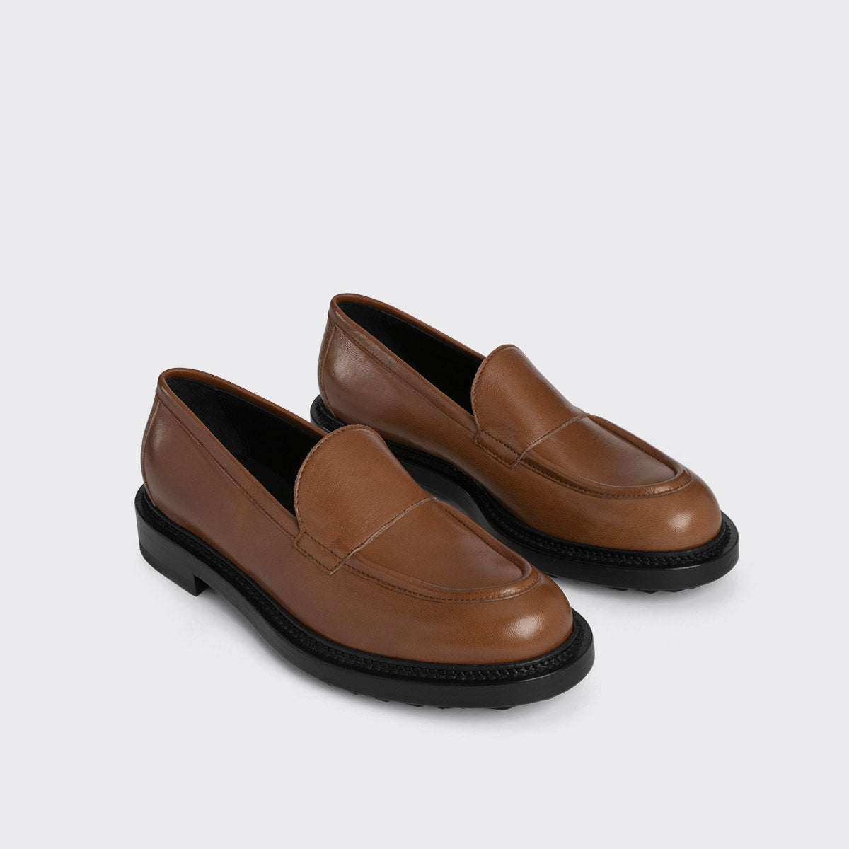 Pierre Hardy John John Loafer mocassini cognac 40 pelle vitello