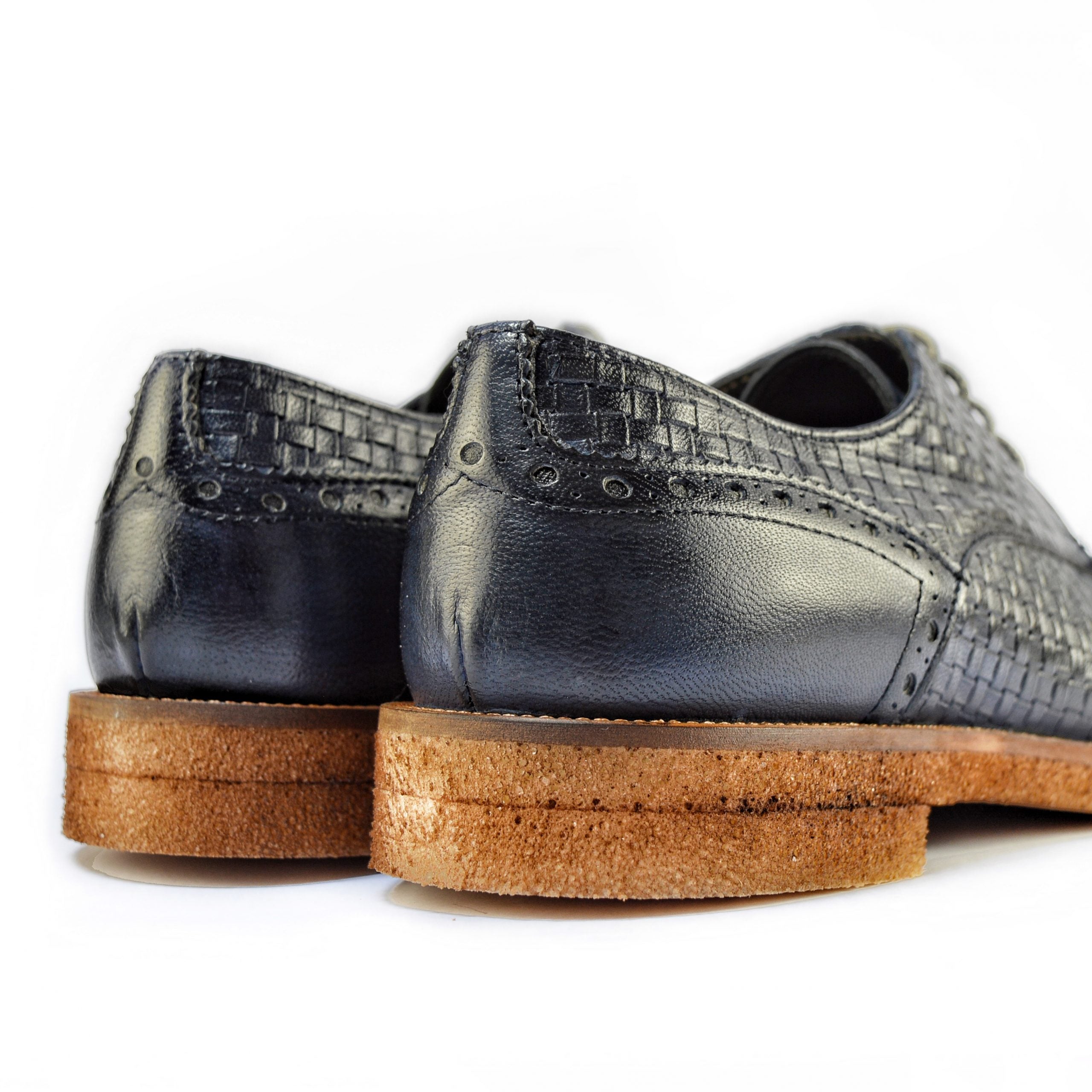 Ton Goût Blue Derby Uomo Blu Pelle Agnello