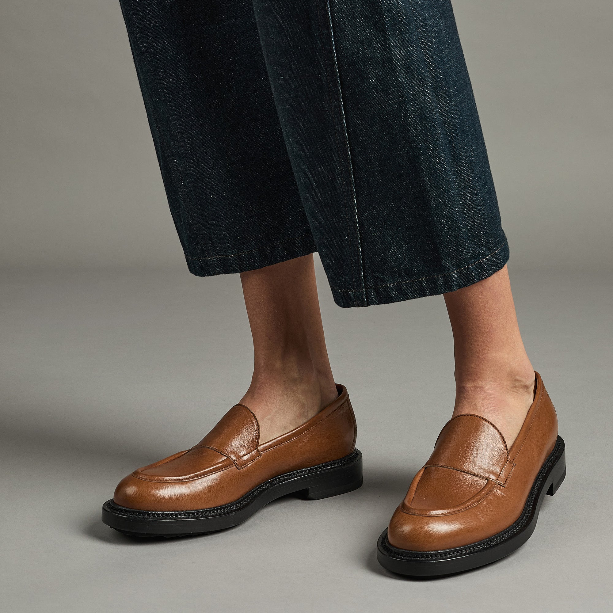 Pierre Hardy John John Loafer mocassini cognac 40 pelle vitello