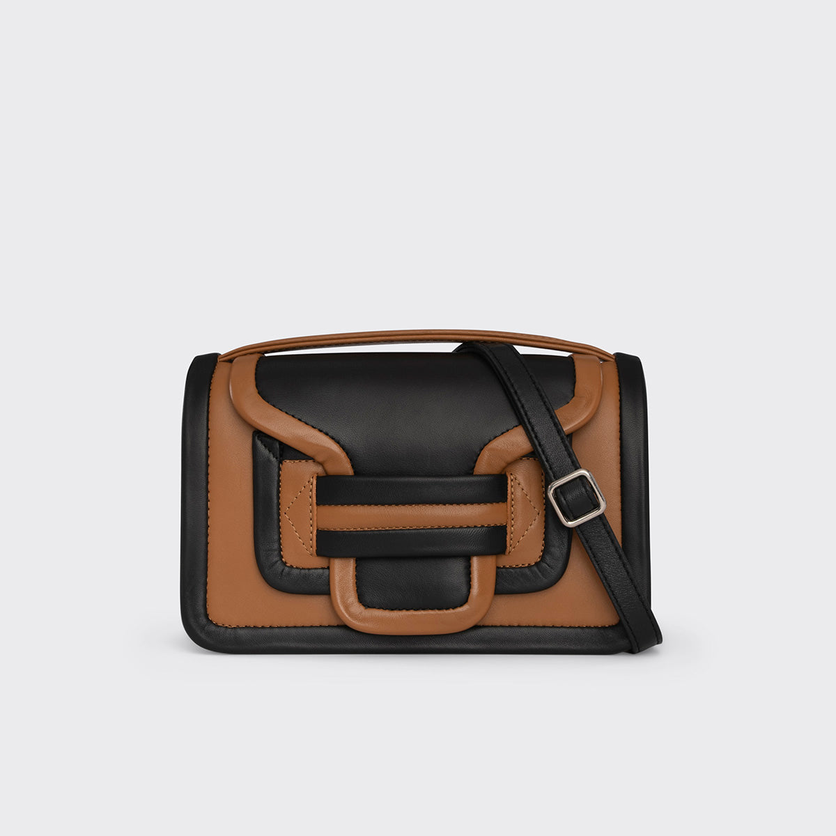 Pierre Hardy Alpha Handbag borsa donna cognac pelle