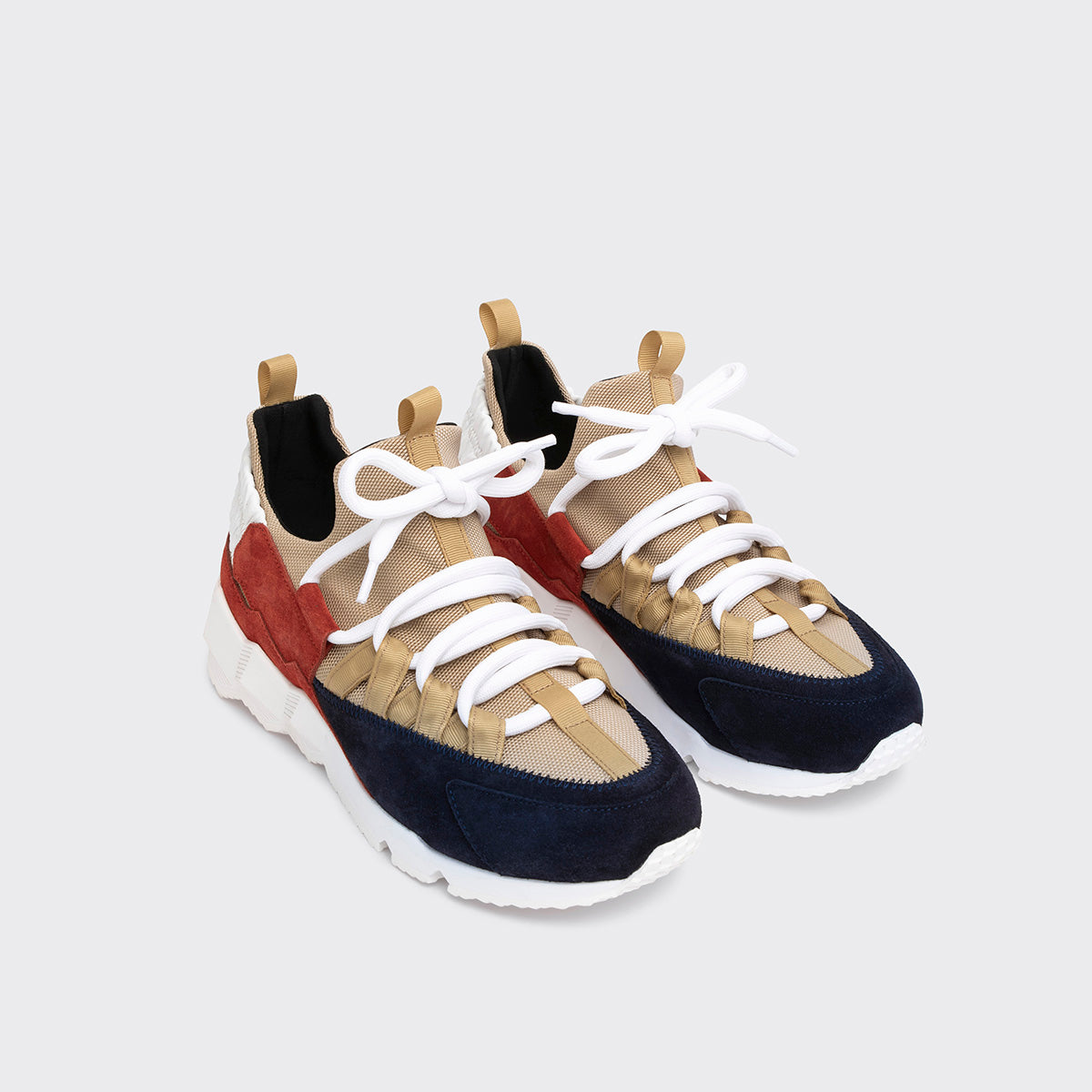Pierre Hardy Trek Comet Sneakers Donna Sand Tacco 40