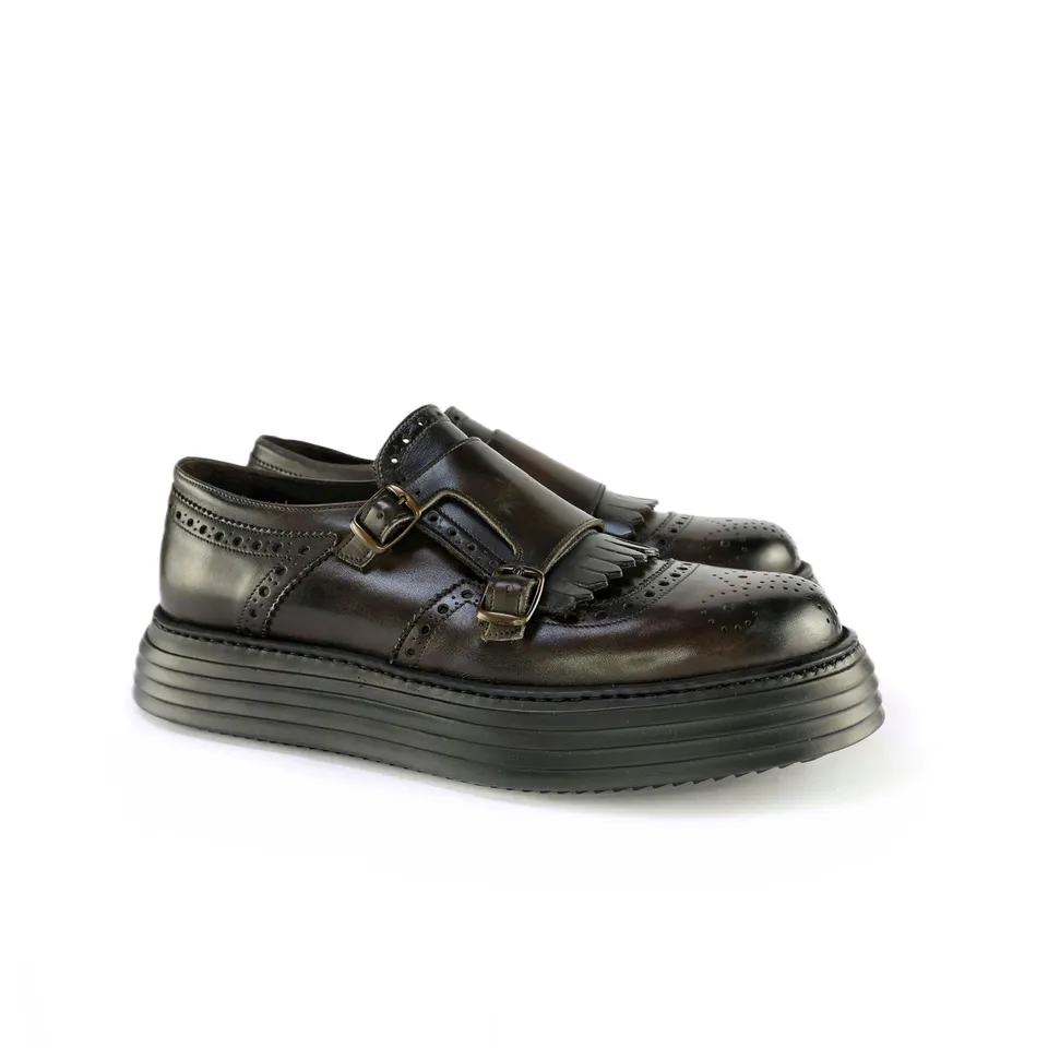 Ton Goût Premium Derby Uomo T.Moro 42 Vitello